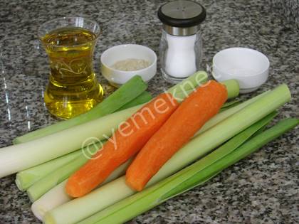 Zeytinyağlı Pırasa